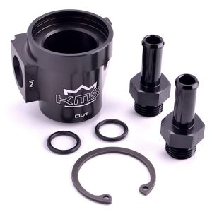 KMS Fuel pressure regulator housing only, 2-way 10mm hose