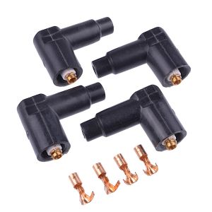 Spark lead connector set (4x) coil side